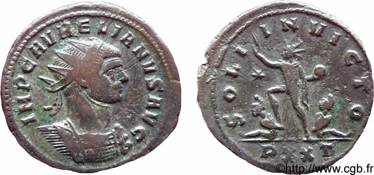 N&deg; r10_0252 Aurelianus - juin - septembre 274