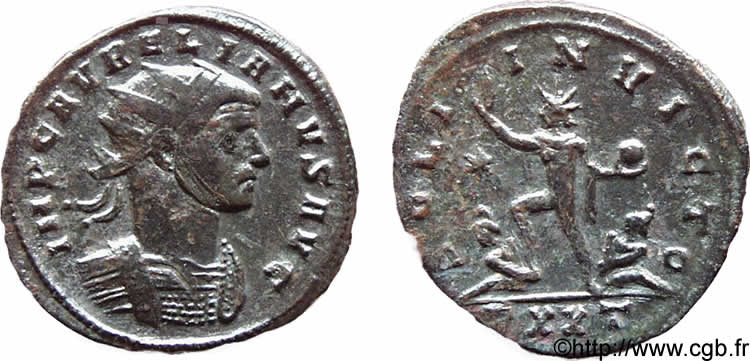N&deg; r10_0253 Aurelianus - juin - septembre 274