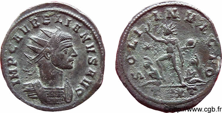 N&deg; r10_0254 Aurelianus - juin - septembre 274