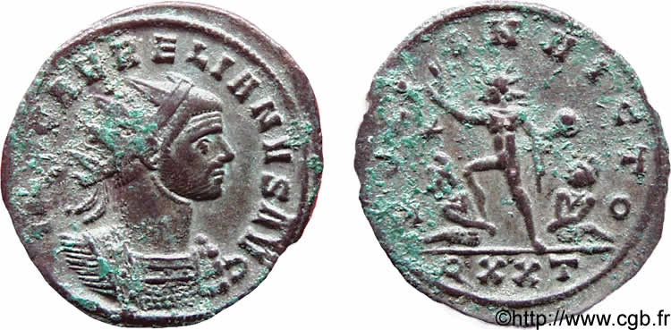 N&deg; r10_0261 Aurelianus - juin - septembre 274