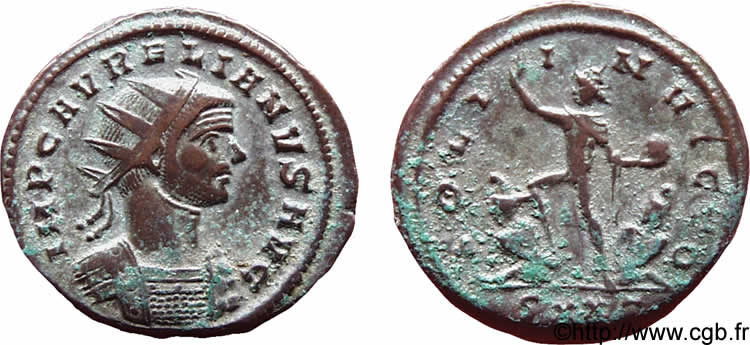 N&deg; r10_0266 Aurelianus - octobre 274