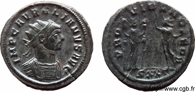 N&deg; r10_0271 Aurelianus - novembre 274 - septembre 275