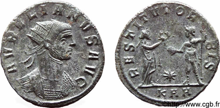 N&deg; r10_1084 Aurelianus - novembre 274 - septembre 275