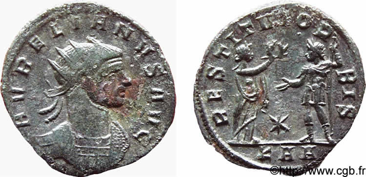 N&deg; r10_1085 Aurelianus - novembre 274 - septembre 275