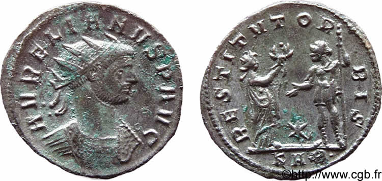 N&deg; r10_1097 Aur�lianus - novembre 274 - septembre 275