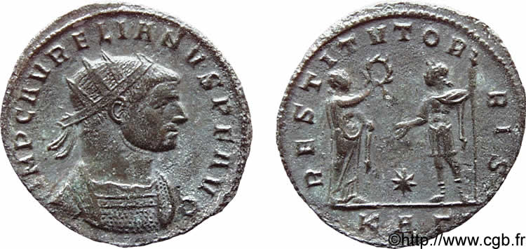 N&deg; r10_1101 Aurelianus - novembre 274 - septembre 275
