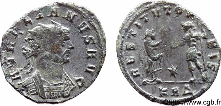 N&deg; r10_1109 Aurelianus - novembre 274 - septembre 275