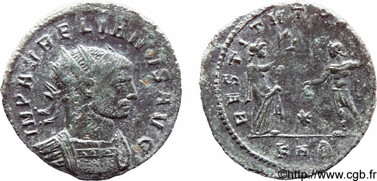 N&deg; r10_1112 Aurelianus - novembre 274 - septembre 275