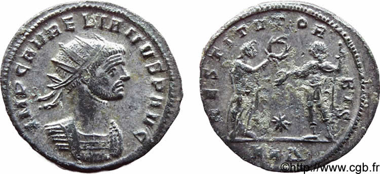 N&deg; r10_1113 Aurelianus - novembre 274 - septembre 275